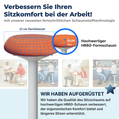 Ergonomischer Wackelhocker Büro