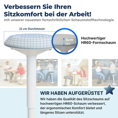 Ergonomischer Wackelhocker Büro