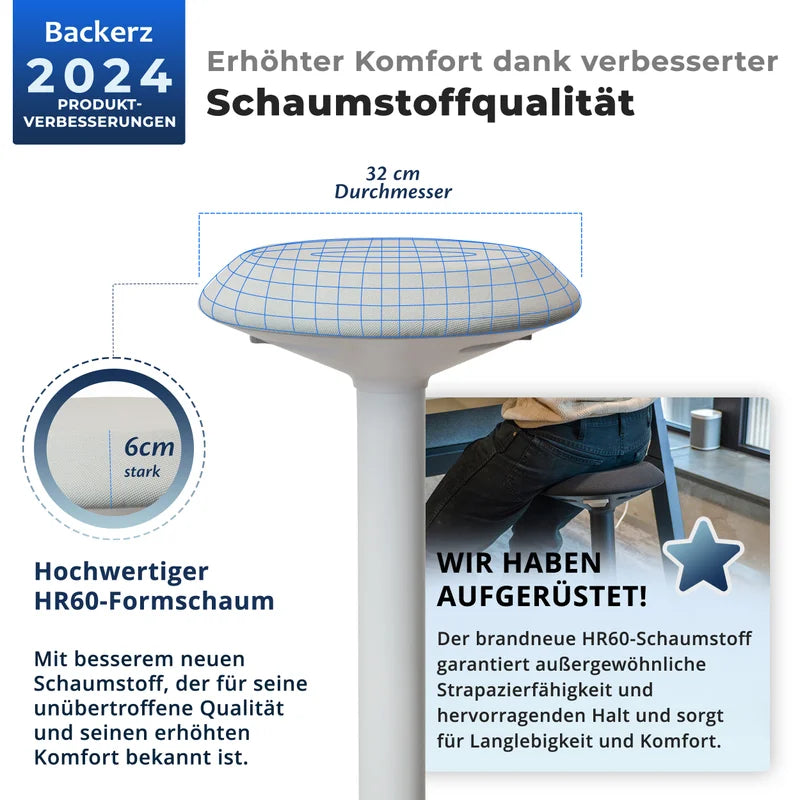 Ergonomischer Wackelhocker Büro