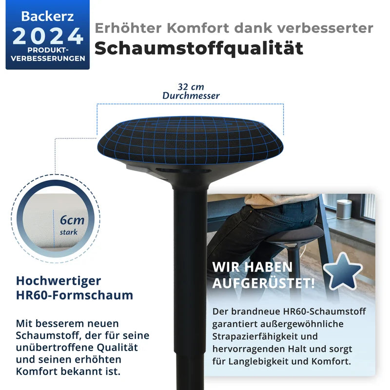 Ergonomischer Wackelhocker Büro