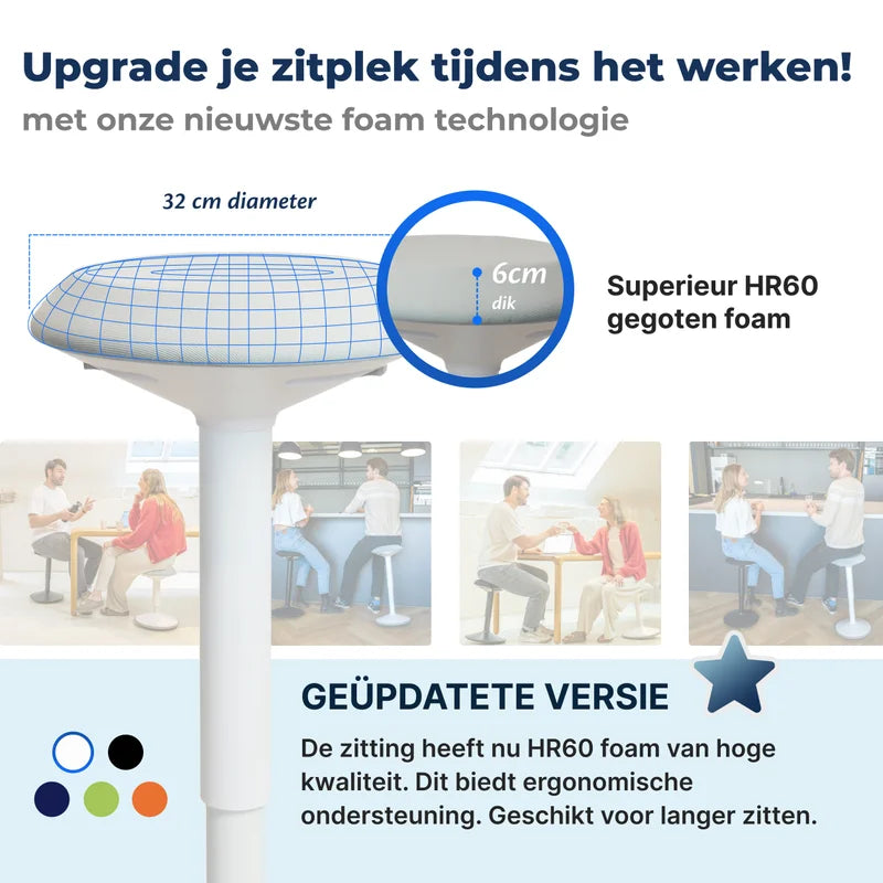 Ergonomischer Wackelhocker Büro