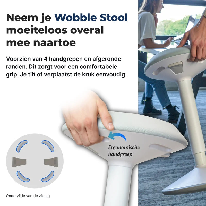 Ergonomischer Wackelhocker Büro