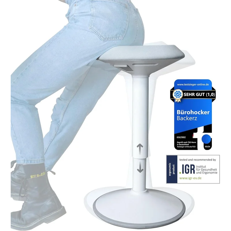 Ergonomischer Wackelhocker Büro