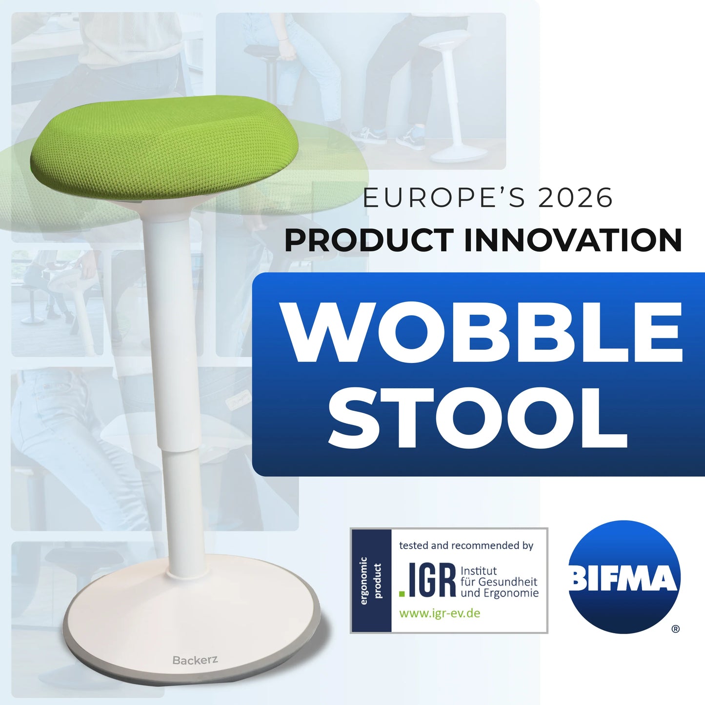 Ergonomischer Wackelhocker Büro