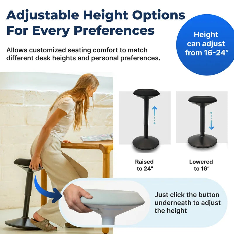 Ergonomischer Wackelhocker Büro