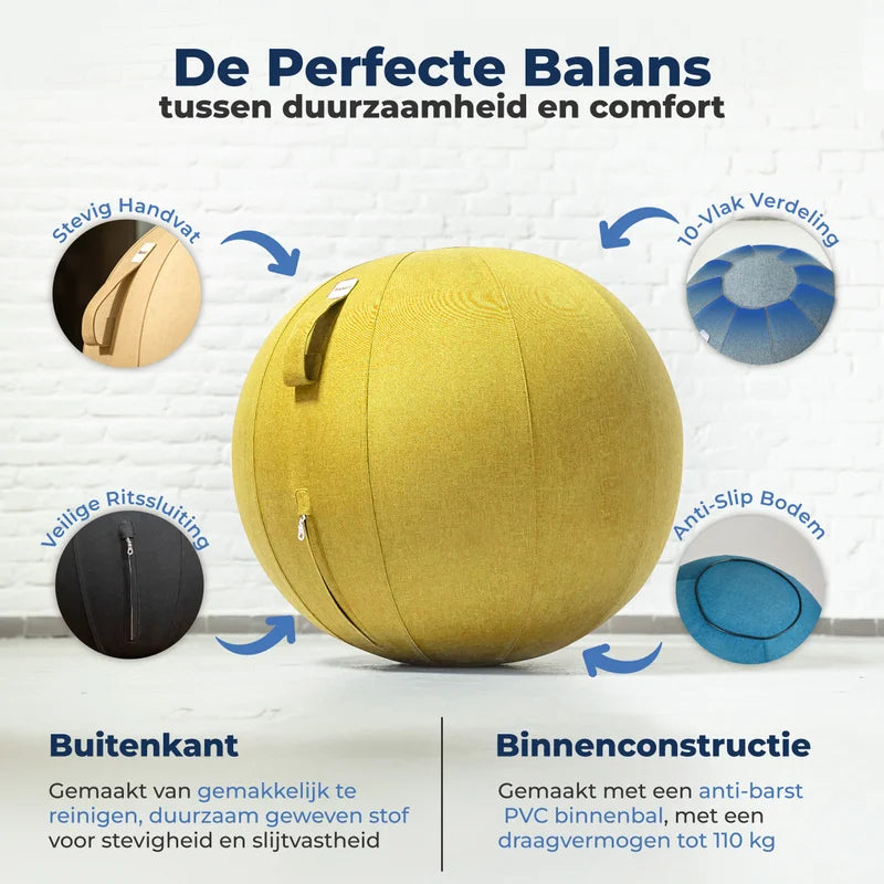 Ergonomischer Sitzball Büro