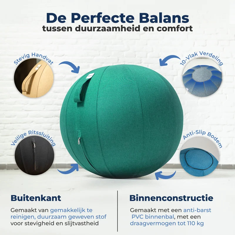 Ergonomischer Sitzball Büro