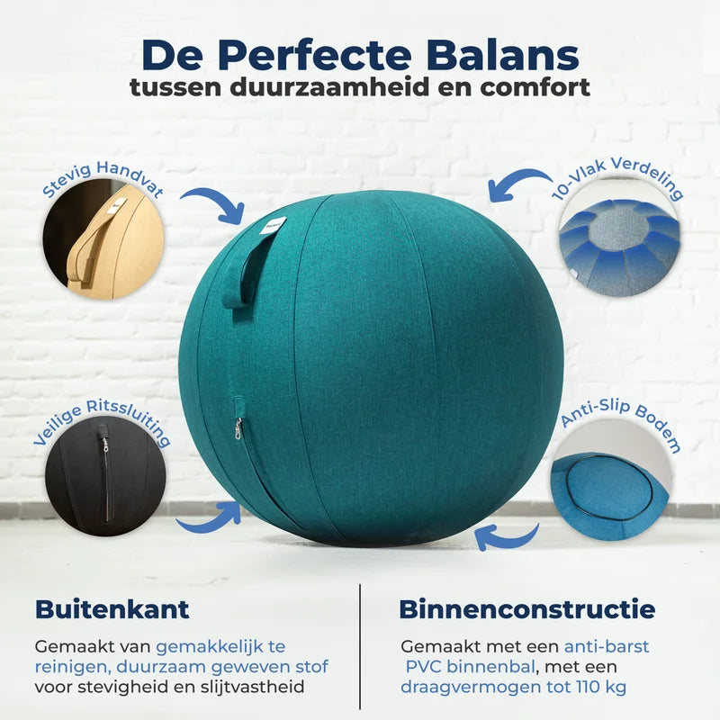 Ergonomischer Sitzball Büro