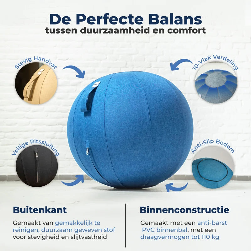 Ergonomischer Sitzball Büro