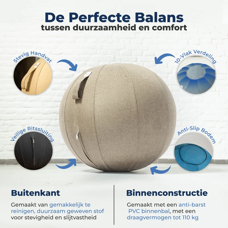 Ergonomischer Sitzball Büro