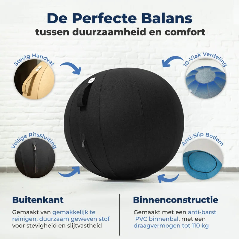 Ergonomischer Sitzball Büro