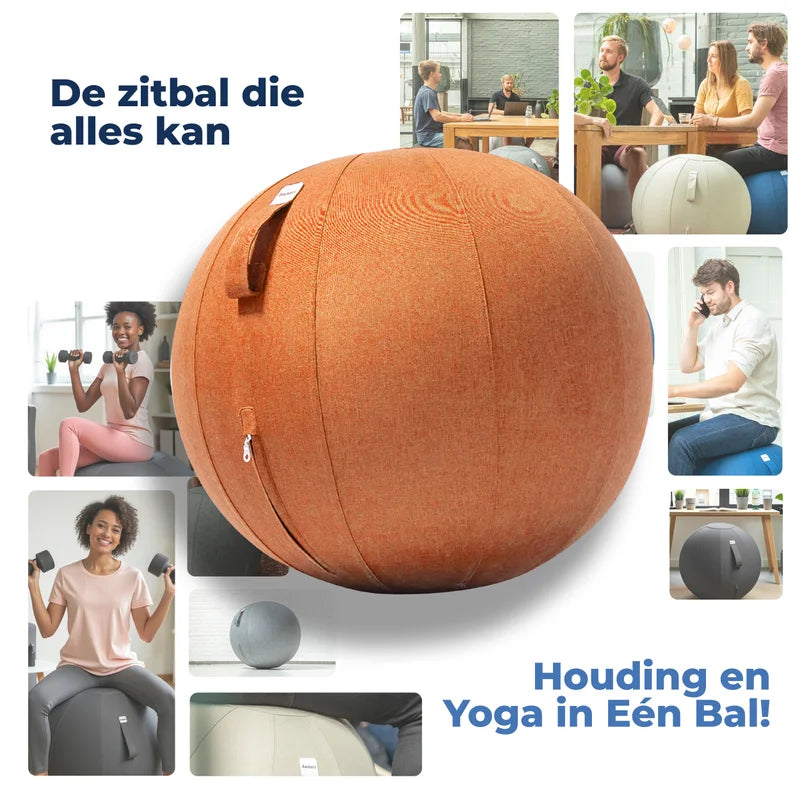 Ergonomischer Sitzball Büro