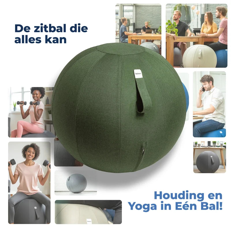 Ergonomischer Sitzball Büro